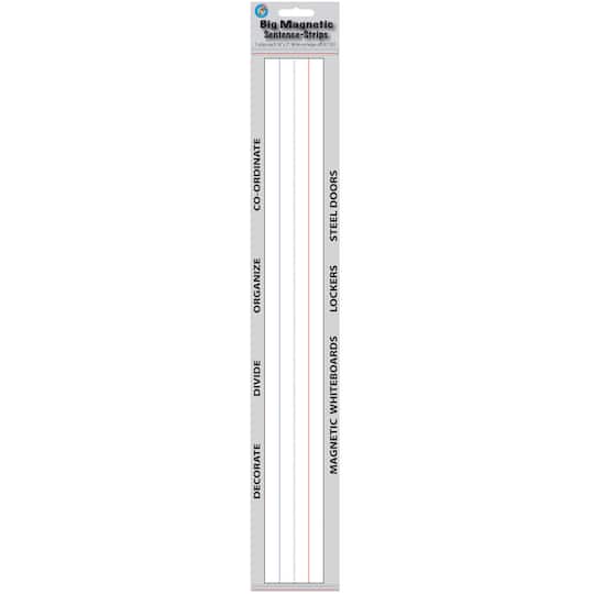Ashley Productions Big Magnetic Sentence Strips, Pack of 5